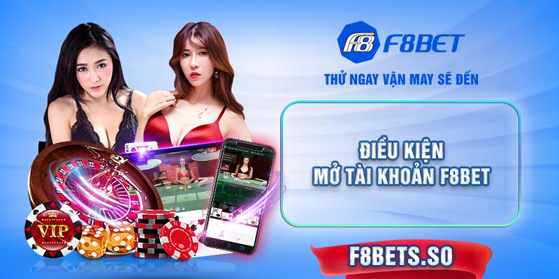 Để đăng ký F8BET, người chơi cần sở hữu tài khoản nhà cái và tài khoản ngân hàng